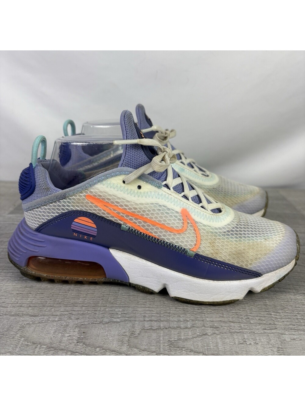Nike Air Max 2090 SE Purple Dust Mango Sneakers 5Y / Women's 6.5 - Picture 4 of 12